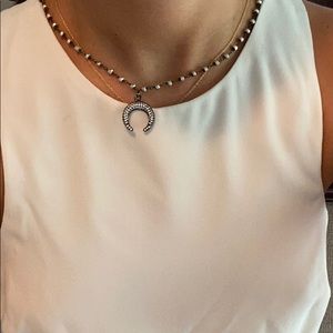 ALV jewels crescent necklace
